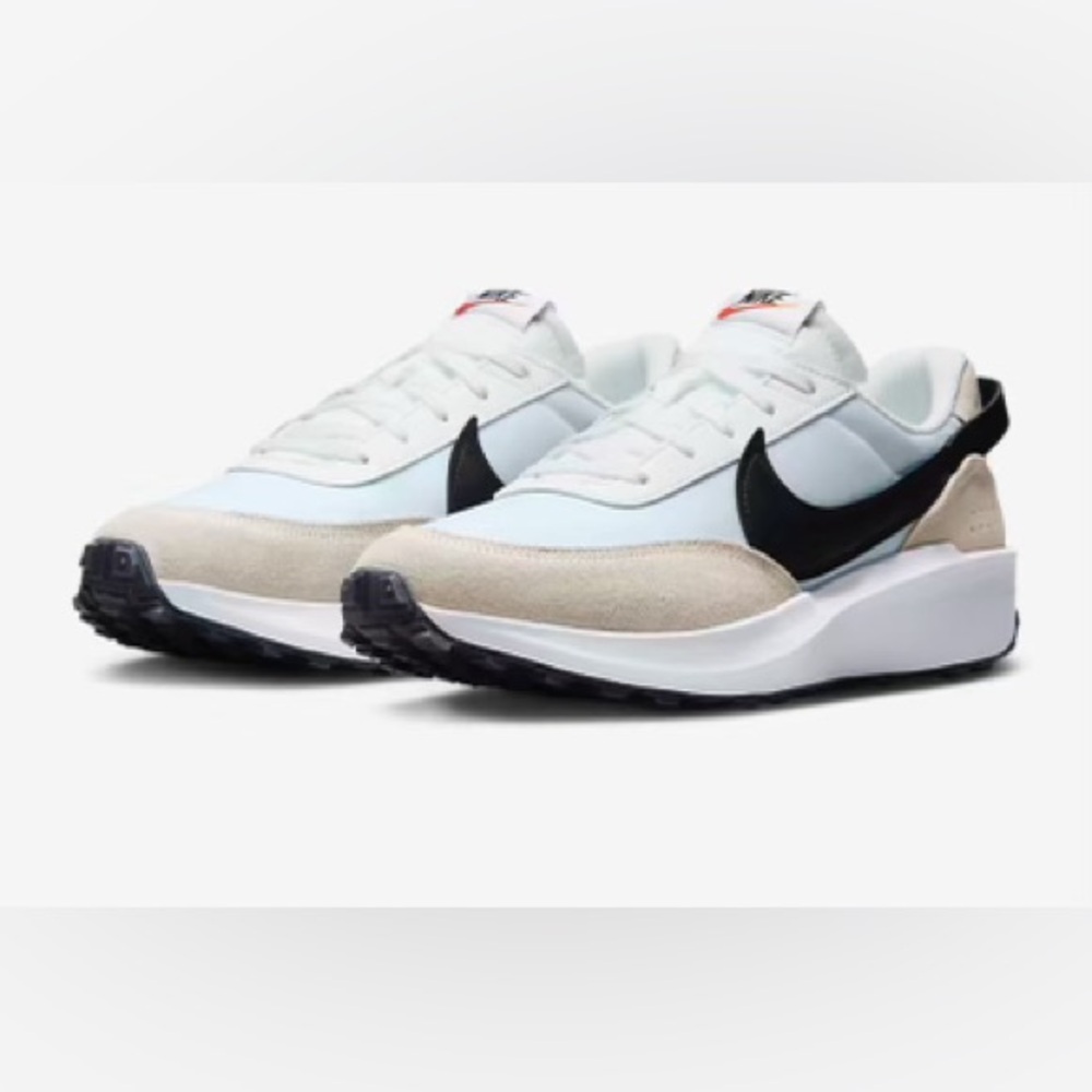 White and Black Athletic Shoes